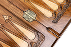 Handmade Wooden Backgammon Set, Classic Board, 60 cm - photo 12