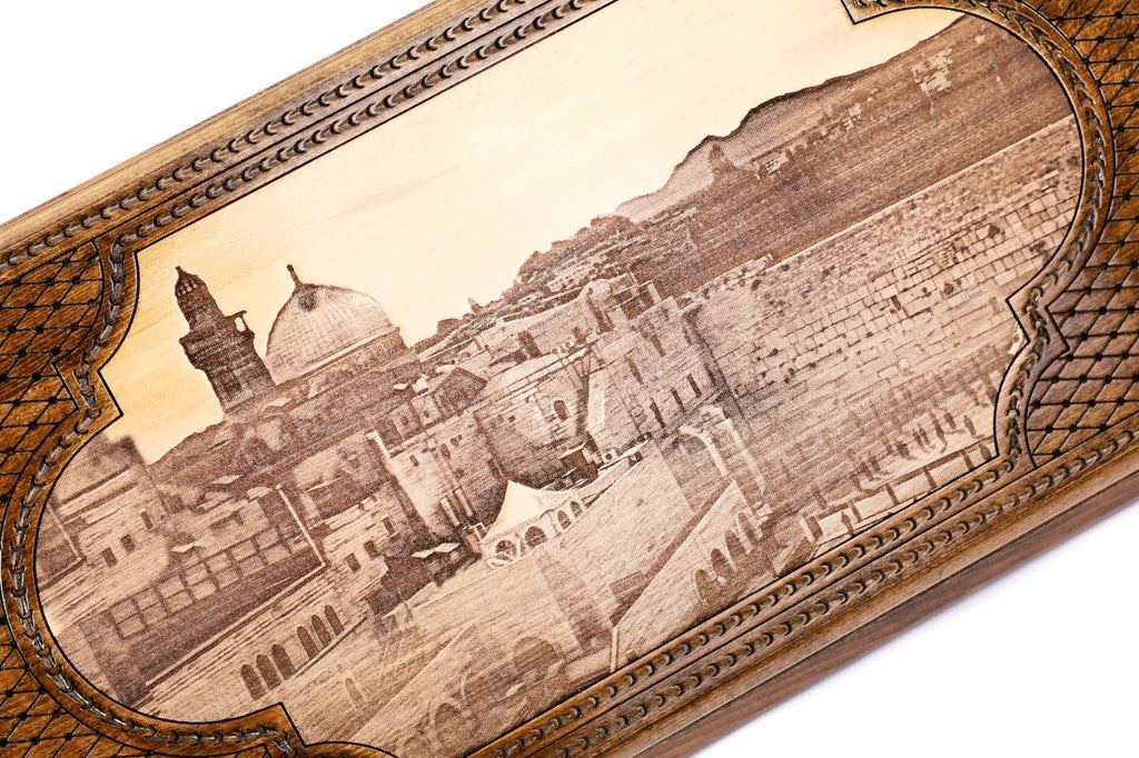 Handmade Wooden Backgammon Set, Classic Board, 60 cm - photo 2