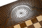 Handmade Wooden Backgammon Set, Classic Board, 60 cm - photo 10