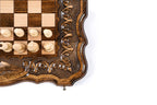 Handmade Wooden Chess and Backgammon Set with Mount Ararat, 40 cm - photo 7
