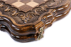 Handmade Wooden Chess and Backgammon Set with Mount Ararat, 40 cm - photo 8