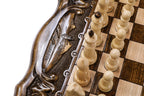 Handmade Wooden Chess and Backgammon Set with Mount Ararat, 40 cm - photo 10