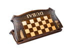 Handmade Wooden Chess and Backgammon Set with Dubai Edition, 40 cm - photo 4