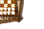 Handmade Wooden Chess and Backgammon Set with Dubai Edition, 40 cm - photo 7