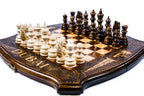 Handmade Wooden Chess and Backgammon Set with Dubai Edition, 40 cm - photo 2