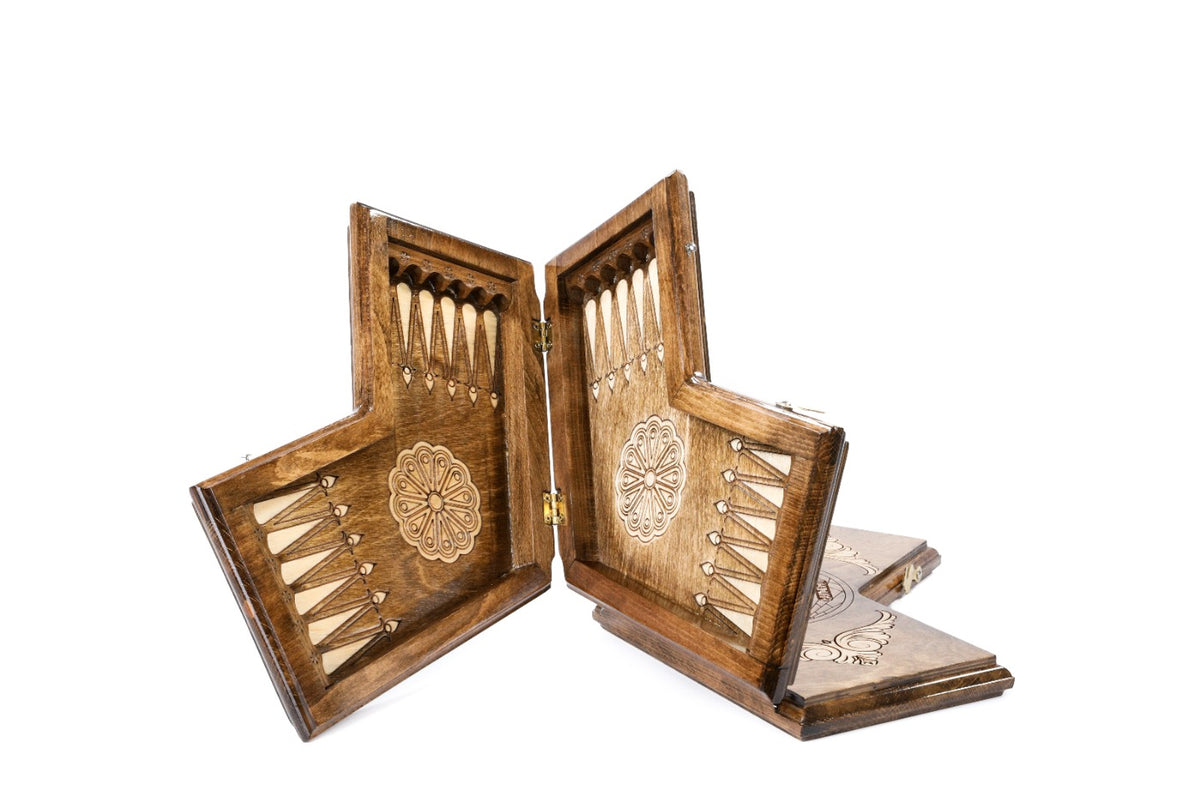 Juego de backgammon para tres jugadores, 30 cm – foto 3