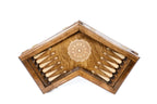 Handmade Wooden Backgammon Set for Three Players, 30 cm - photo 9