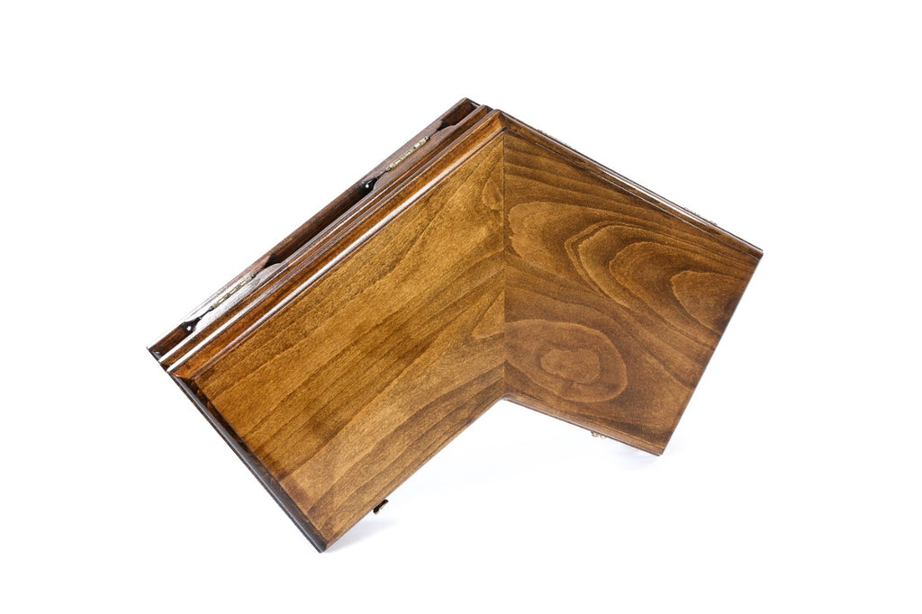 Handmade Wooden Backgammon Set for Three Players, 50 cm - photo 8