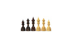Handcrafted Wooden Chess Pieces with Engraved Patterns - photo 8