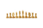 Handcrafted Wooden Chess Pieces with Engraved Patterns - photo 6