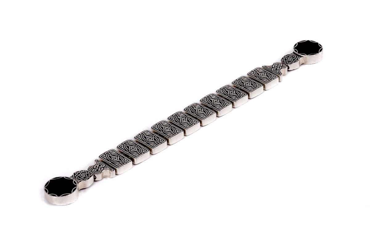 Handmade Silver Rosary with Branded Box (Model 86286)