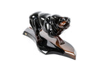 Hand-Carved Wooden Rottweiler Sculpture - photo 6