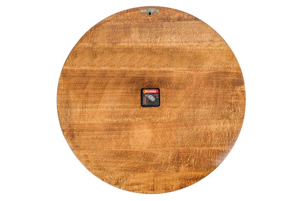 Handmade Wooden Wall Clock with Etchmiadzin Cathedral, 60 cm - photo 9