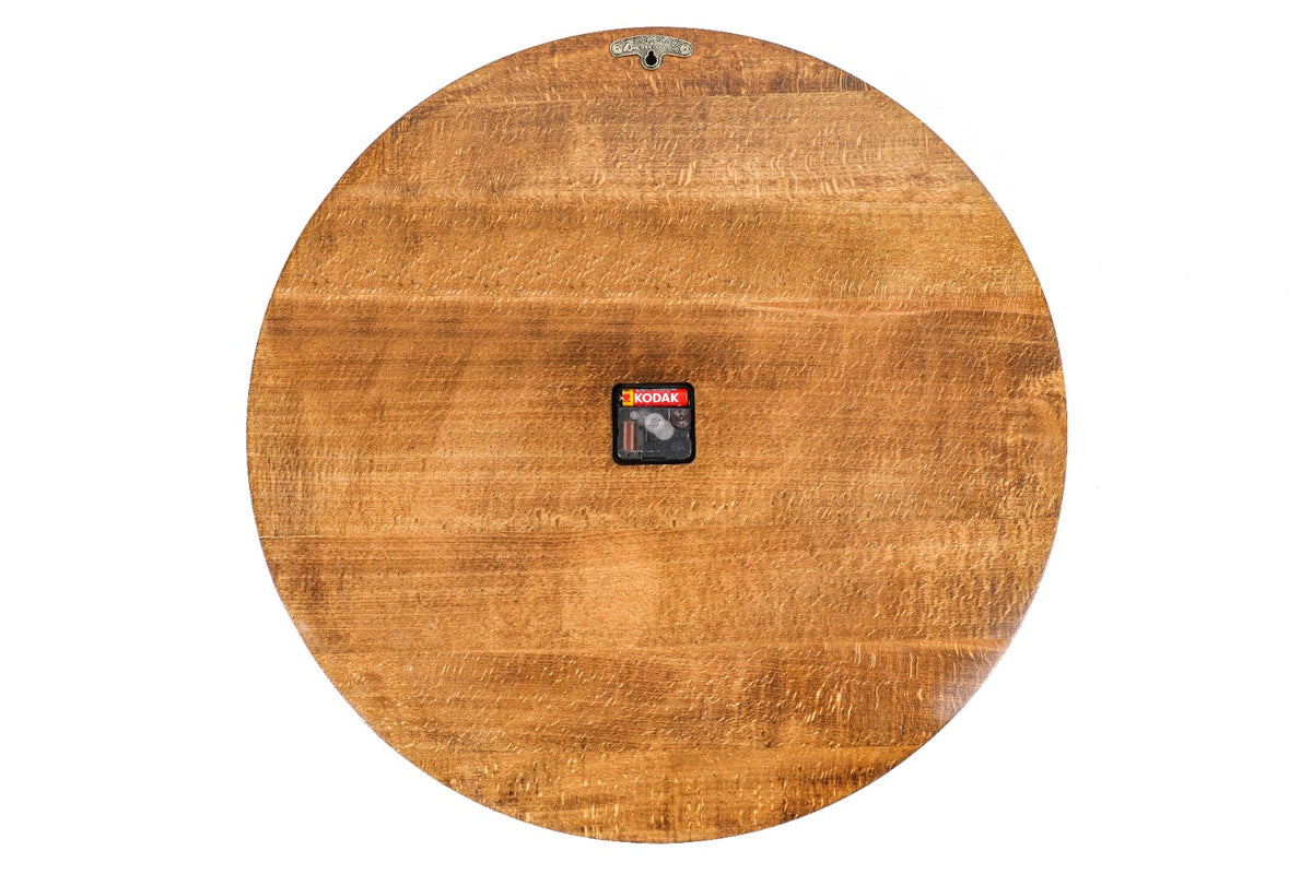Handmade Wooden Wall Clock with Etchmiadzin Cathedral, 60 cm - photo 9