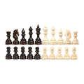 Handcrafted Wooden Chess Pieces, Classic Set of 32