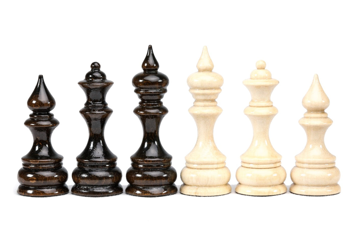 Handcrafted Wooden Chess Pieces, Classic Set of 32 - photo 2