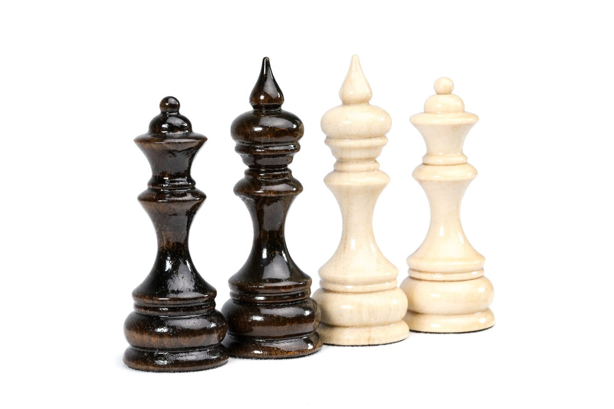 Handcrafted Wooden Chess Pieces, Classic Set of 32 - photo 6