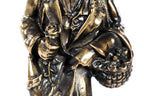 Handmade Bronze and Marble Kara Bala Sculpture - photo 8