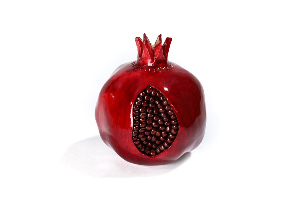 Handmade Wooden Pomegranate Decor, 12 cm - photo 7