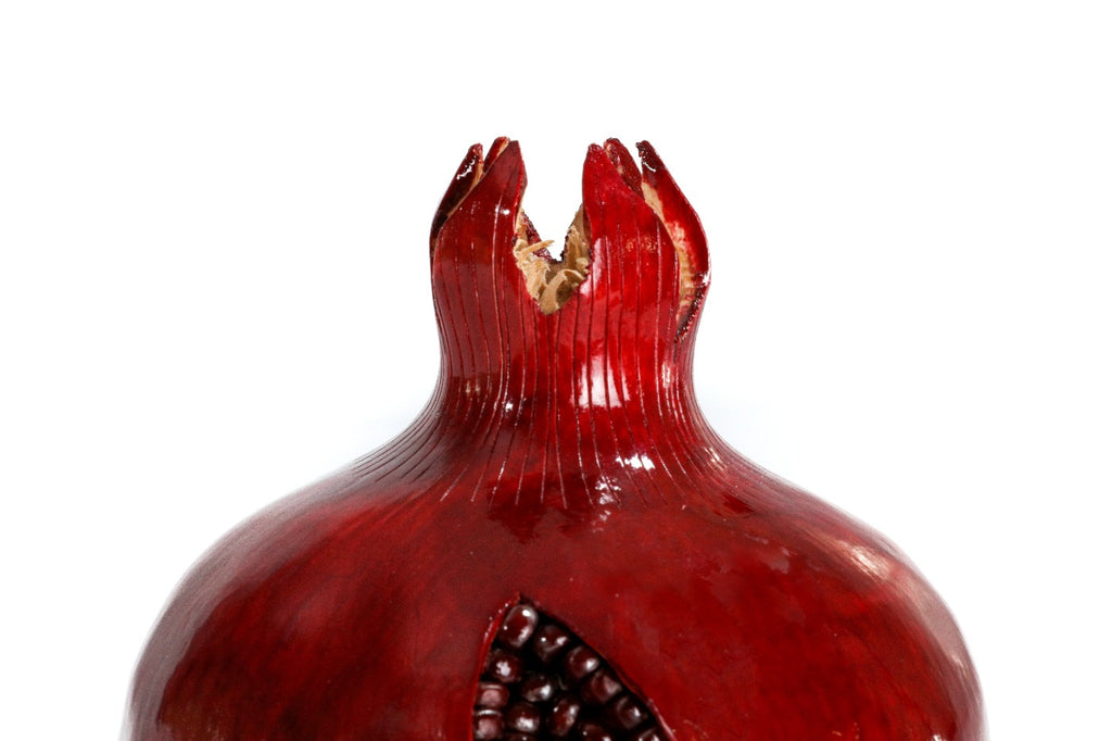 Handmade Wooden Pomegranate Decor, 19 cm - photo 3