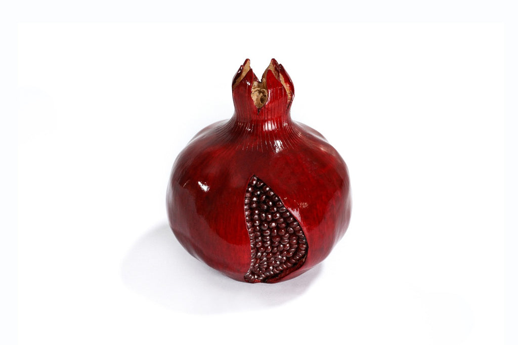 Handmade Wooden Pomegranate Decor, 19 cm - photo 4