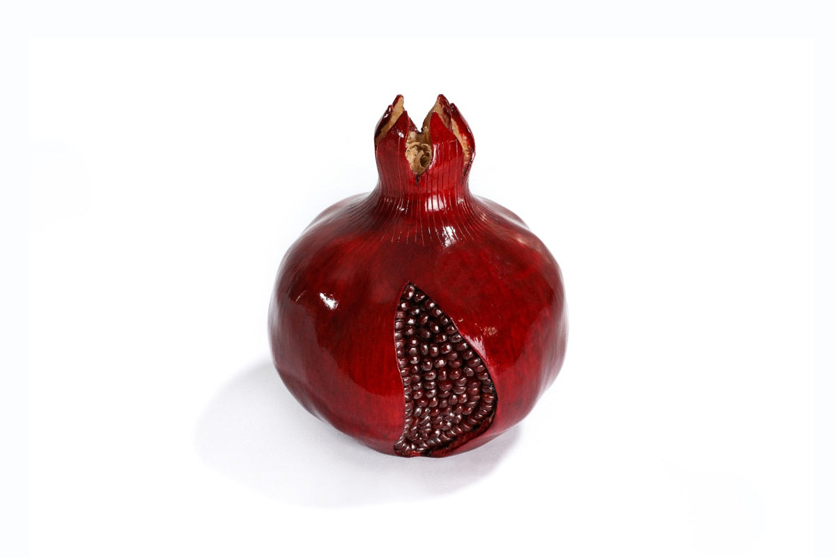 Handmade Wooden Pomegranate Decor, 19 cm - photo 4