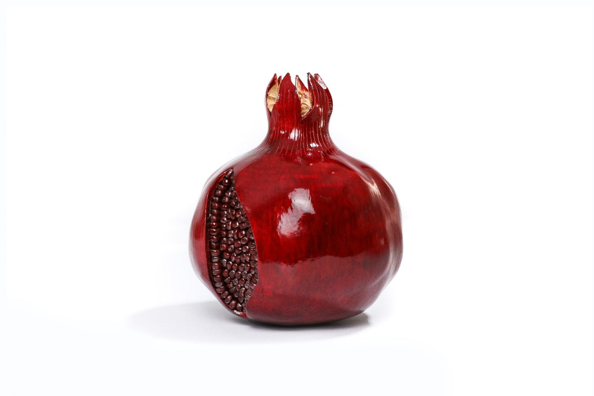 Handmade Wooden Pomegranate Decor, 19 cm - photo 5