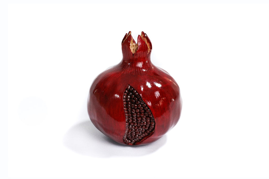 Handmade Wooden Pomegranate Decor, 19 cm - photo 7