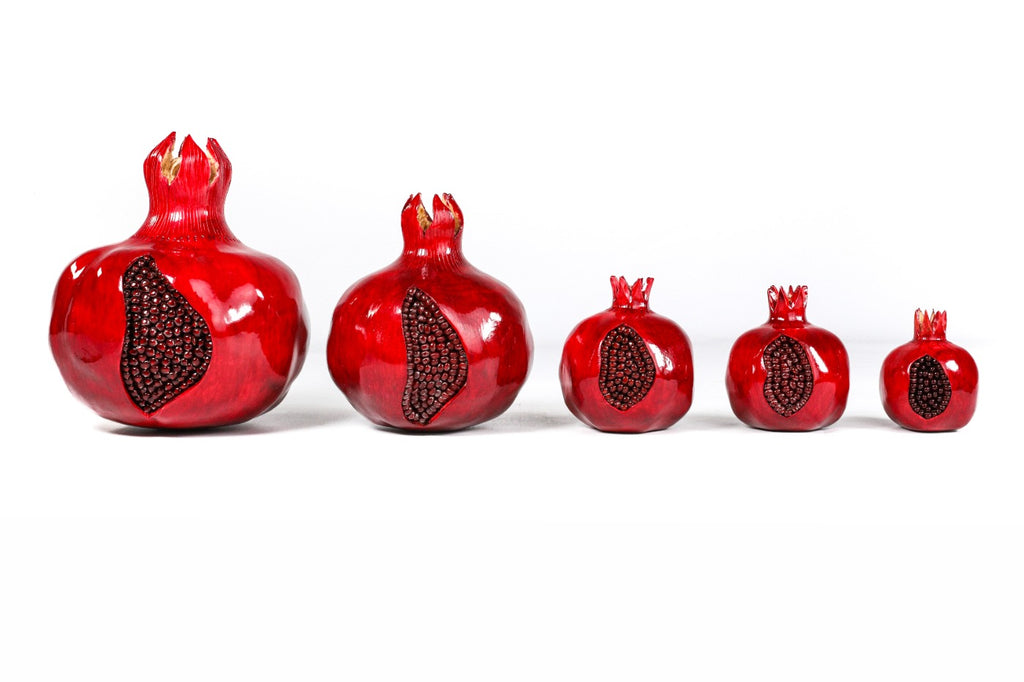 Handmade Wooden Pomegranate Decor, 19 cm - photo 8