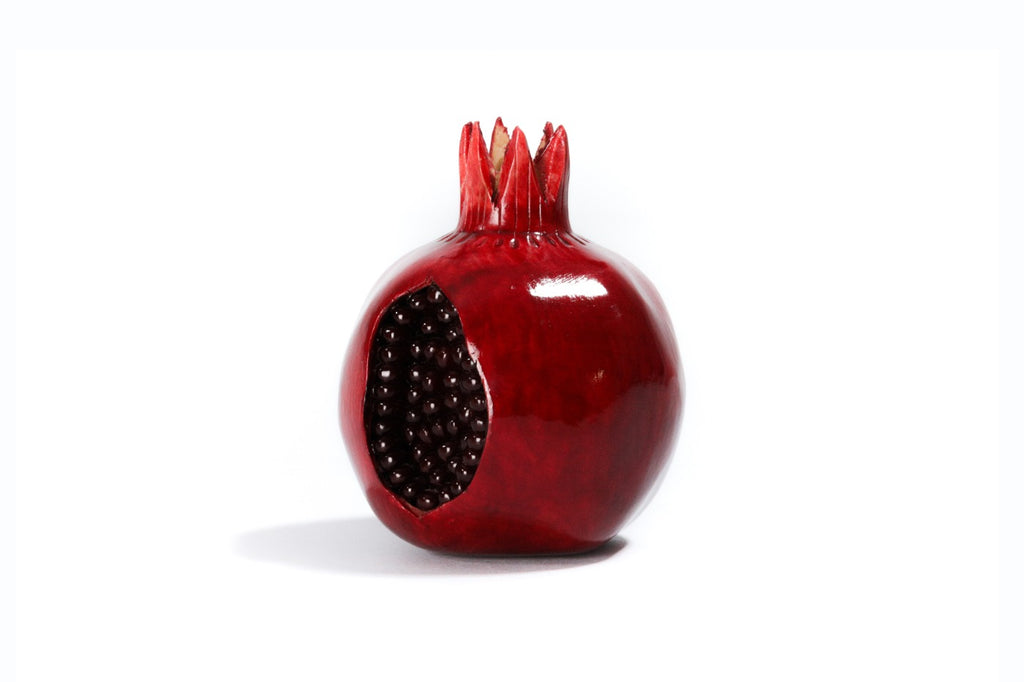 Handmade Wooden Pomegranate Decor, 9 cm - photo 6