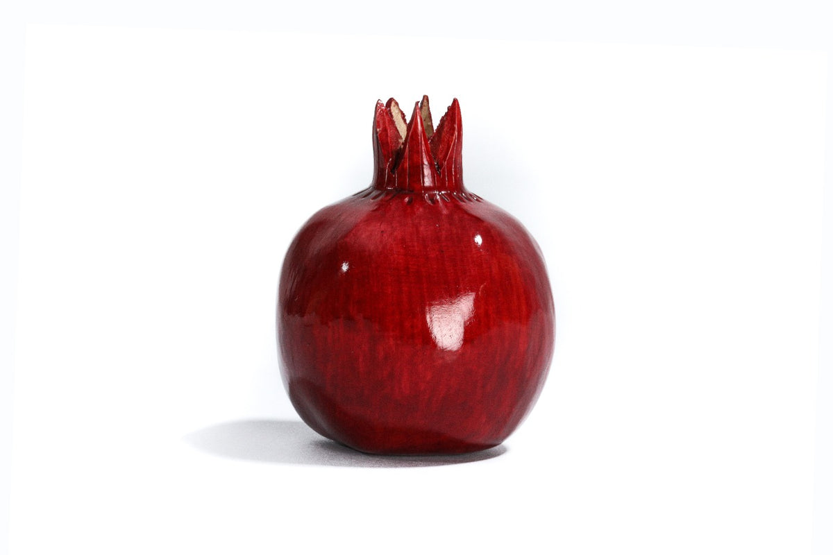 Handmade Wooden Pomegranate Decor, 9 cm - photo 7