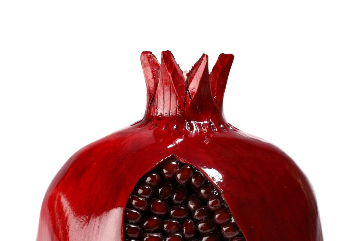 Handmade Wooden Pomegranate Decor, 11 cm - photo 3