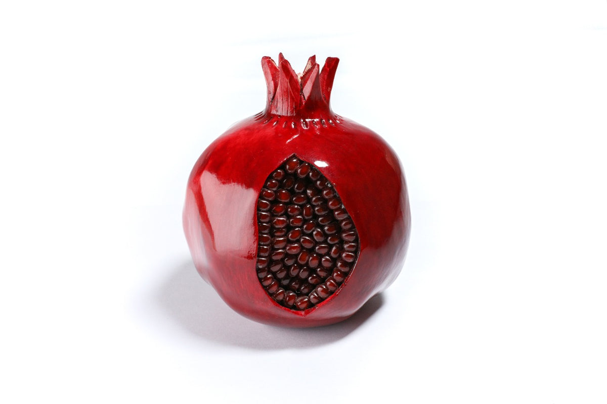 Handmade Wooden Pomegranate Decor, 11 cm - photo 7