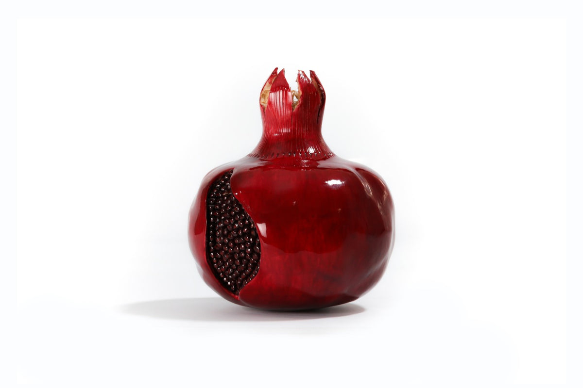 Handmade Wooden Pomegranate Decor, 23 cm - photo 4