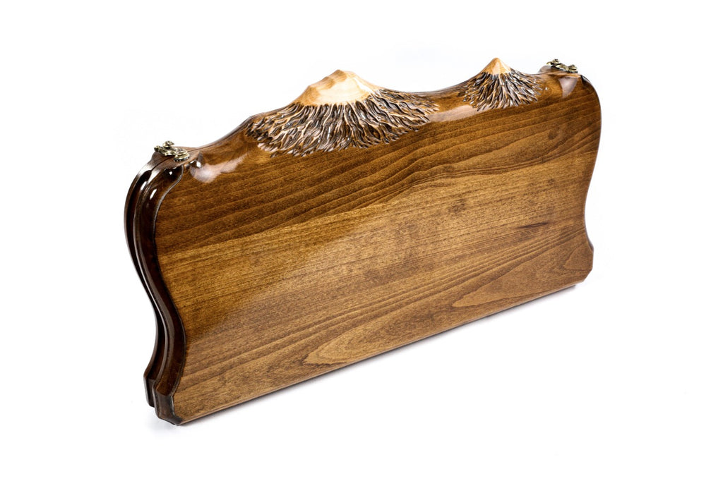 Handmade Wooden Duduk Case with Mount Ararat Outline - photo 7