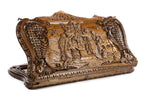 Handmade Walnut Backgammon Set with Noah's Ark Scene and Ararat Outline, 60 cm - photo 9
