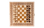 Handmade Wooden Chess and Backgammon Set, Classic Board, 40 cm - photo 5