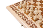 Handmade Wooden Chess and Backgammon Set, Classic Board, 40 cm - photo 12
