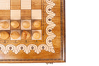 Handmade Walnut Chess and Backgammon Set with Armenian Ornament, 60 cm - photo 10