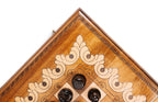 Handmade Walnut Chess and Backgammon Set with Armenian Ornament, 60 cm - photo 12