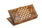 Handmade Wooden Backgammon Set with Armenian Alphabet, 30 cm - photo 6