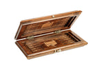 Handmade Wooden Backgammon Set with Armenian Alphabet, 30 cm - photo 7