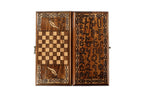 Handmade Wooden Backgammon Set with Armenian Alphabet, 30 cm - photo 2