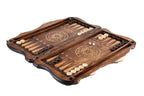 Handmade Wooden Backgammon Set with Eternity Sign, 60 cm - photo 3