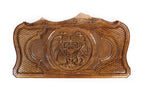 Handmade Walnut Backgammon Set with Armenian Coat of Arms and Ararat Outline, 60 cm - photo 6