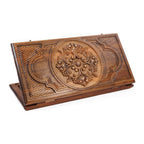 Handmade Wooden Backgammon Set with Armenian Ornament, 60 cm (Model 11932)