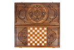 Handmade Wooden Backgammon Set with Armenian Ornament, 60 cm - photo 10