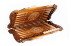 Handmade Wooden Backgammon Set with Armenian Ornament and Ararat Outline, 60 cm - photo 2