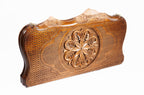 Handmade Wooden Backgammon Set with Armenian Ornament and Ararat Outline, 60 cm - photo 3