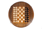 Handmade Wooden Circular Chess Set, 40 cm - photo 8